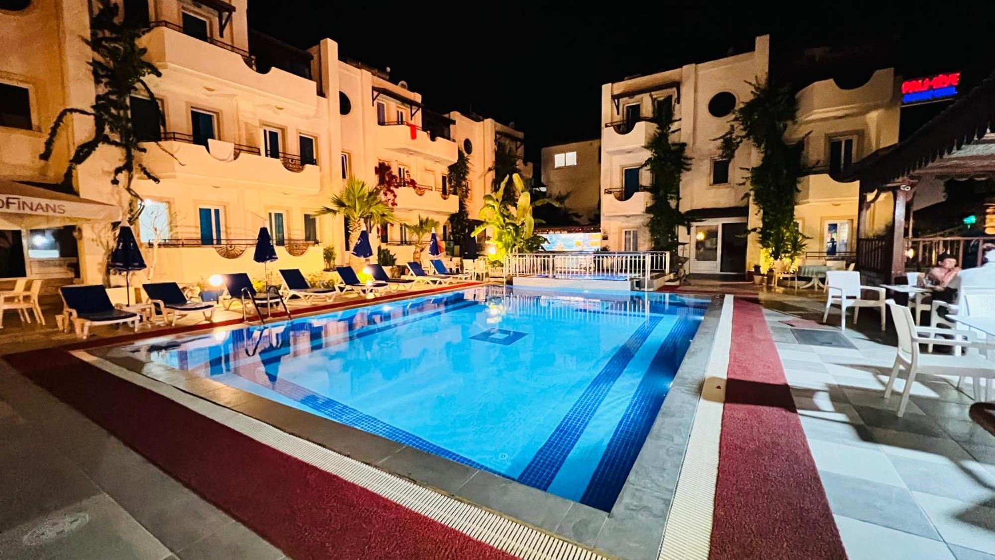 Palmiye Apart Otel Bodrum Bagian luar foto