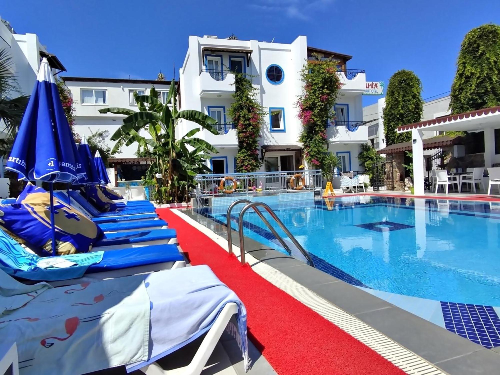 Palmiye Apart Otel Bodrum Bagian luar foto
