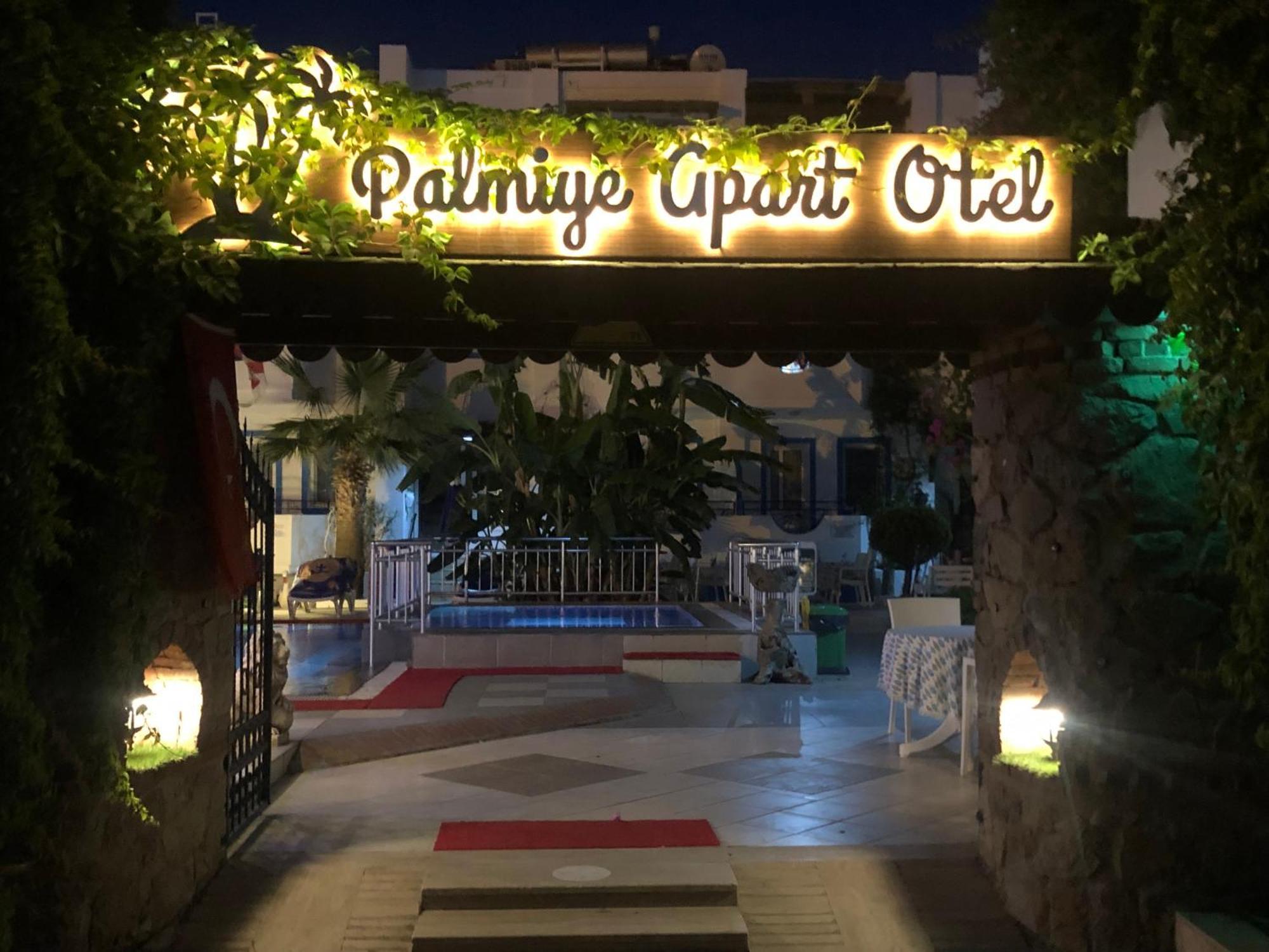 Palmiye Apart Otel Bodrum Bagian luar foto