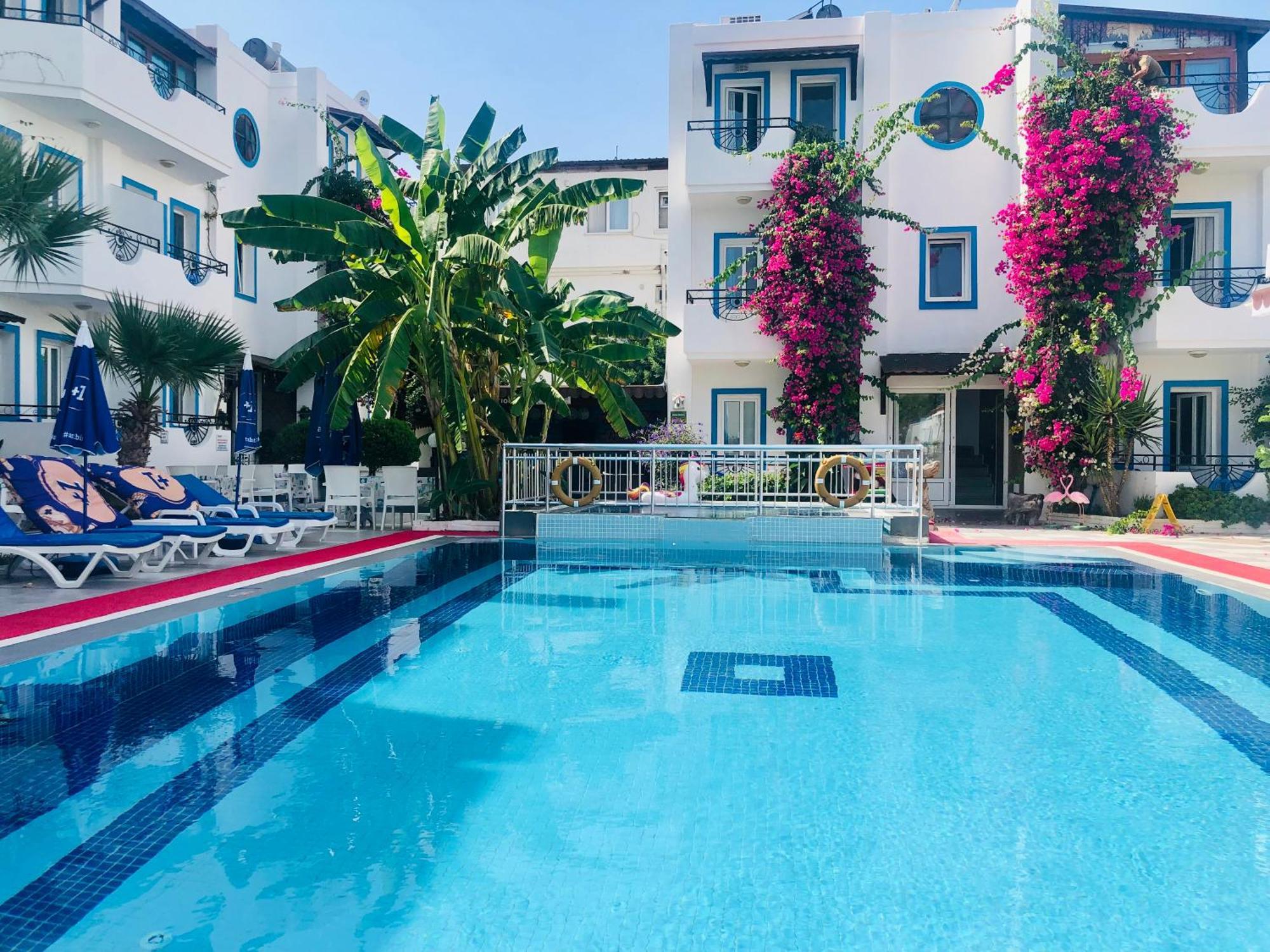 Palmiye Apart Otel Bodrum Bagian luar foto